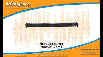 Pixel 24 LED Pixel Bar Product Video Demo By Acue Lighting /Dj Stage Lighting & Club Design Fixture