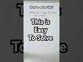 Write in a Single Fraction and then Simplify It #math #mathematics
