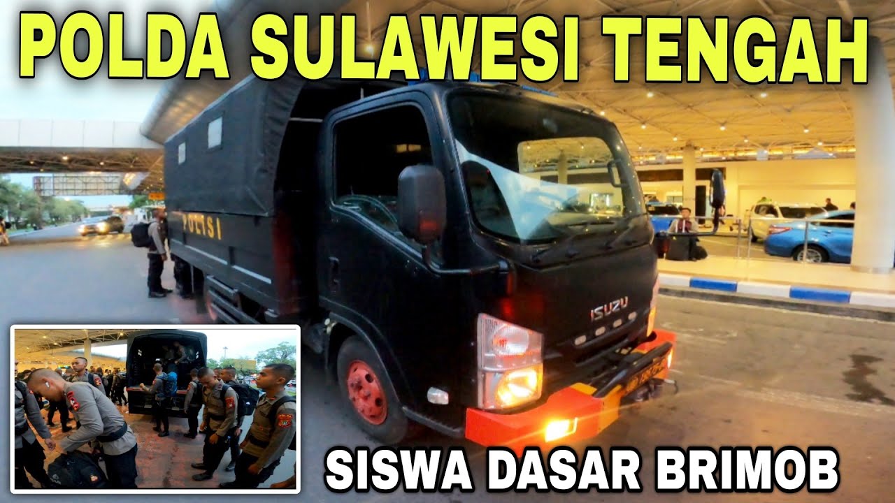 KLOTER KE DUA JEMPUT SISWA DASAR BRIMOB DI BANDARA JUANDA