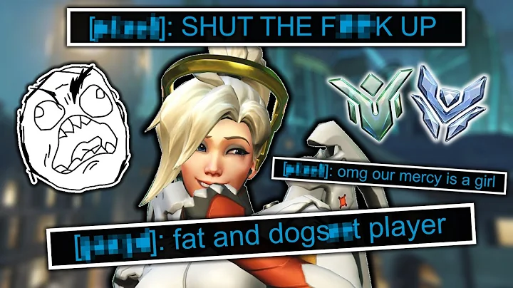 TRASH Diamonds ARGUE About Stats - Overwatch Competitive Toxicity Pt. 37