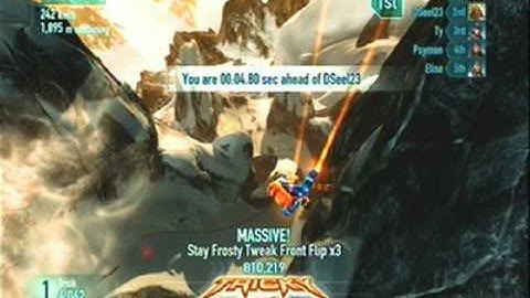 SSX:Patagonia -- Cerro Pollone: Salient: Race It 1:33.99