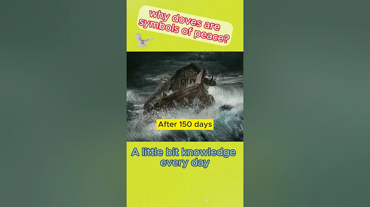 Fun fact 003 - Why dove is the symbol of peace? | The Earth #shorts #short