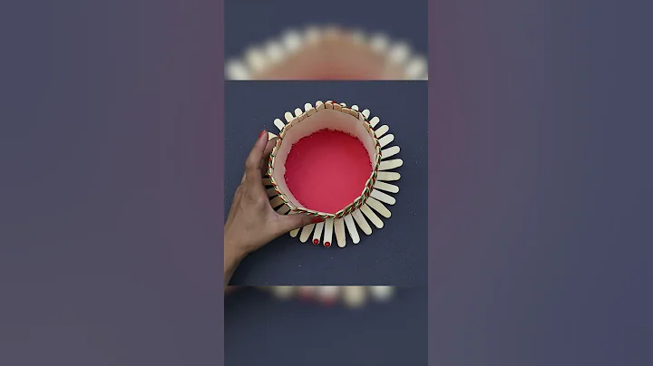 ice cream sticks craft #shorts #ytshorts #viralvideo