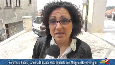 Sorpresa a Padula, Caterina Di Bianco sfida Impara...