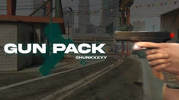 [FIVEM] CUSTOM WEAPON PACK + SCRIPT