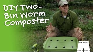 How to Build a Worm Composting Bin | GreenShortz DIY