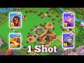One Shot Max Capital Peak in Clan Capital | Modified One Shot Capital Peak 
