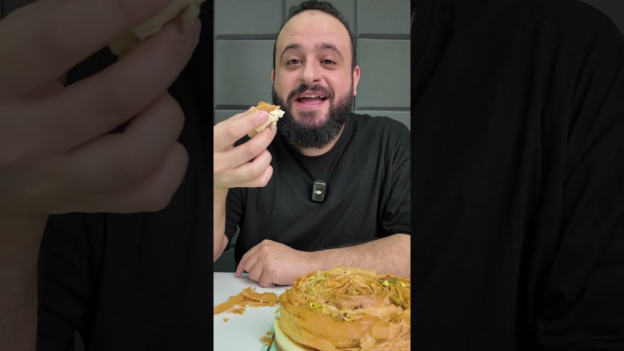 ⁣تشيزكيك بقلاوة من نولا🥮😍#wheretoeat #wheretoeategypt #fyp