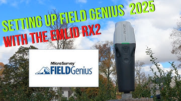 How to setup Field Genius 2025 with the Emlid RX2