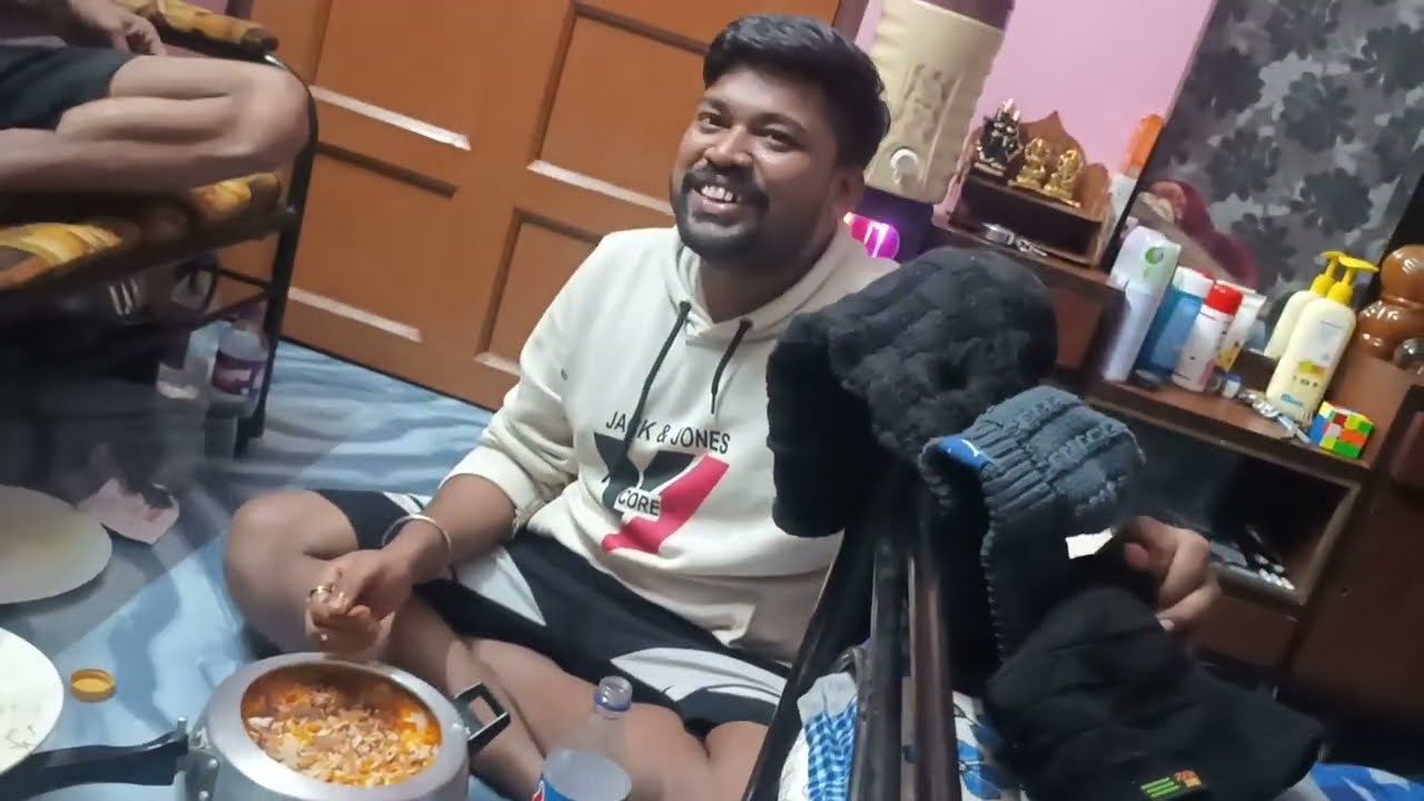 Home made Biriyani... chicken Biryani with small BLOG 😚😋#minivlog #youtube 