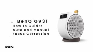 BenQ GV31 Portable Ceiling Projector | Auto and Manual Focus