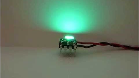 RGB-Überblendung mit WS2812 auf einem Attiny13 programmiert mit Bascom