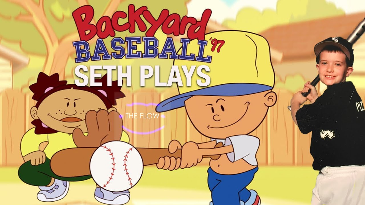 Seth Plays Backyard Baseball '97 BEST OF 3 Super Entire Nation Tournament Stream)