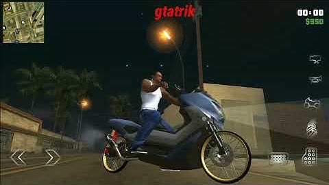 Mod Motor Yamaha N Max Dffo Dff Only No Txd GTA SA Mobile Android
