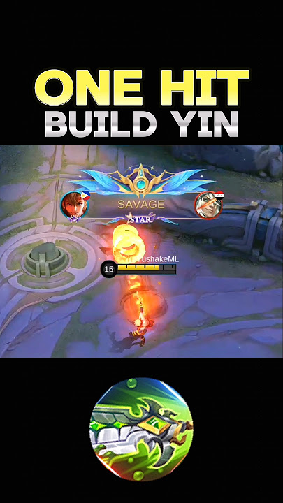 😱 WATCH THIS - BEST BUILD YIN 2024❓~ (ONE HIT) ~ MLBB 🔥 #mobilelegends #onehitbuild #yin #shorts