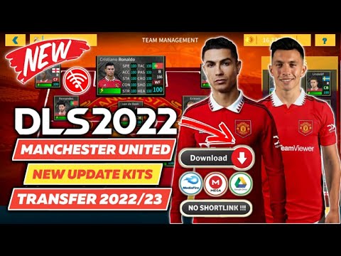 Download Dream League Soccer 2022 Mod Manchester United | Dls 2019 New  Update Transfer & Kits