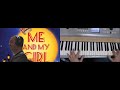 MY LIFE IS A MUSICAL - DAY 18.  Leaning On A Lamppost (Piano Cover) Jonathan Cox