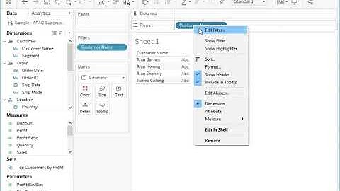 CraigsHacks for Tableau Wildcard Filter Watchout