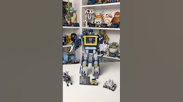 LEGO Transformers: SOUNDWAVE transformation! Special sound at the end!