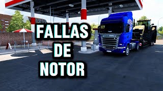 Euro Truck Simulator 2 - Llevando tractores con fallas en el motor