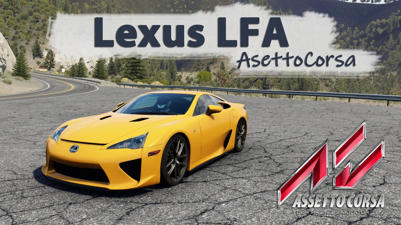 Lexus LFA gameplay video