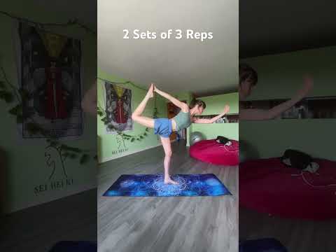 Warrior 3 into Dancers Pose -Right Side