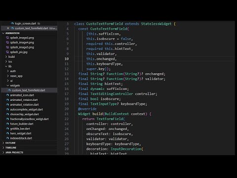 Custom TextFormField Widget | Flutter | Dart - YouTube