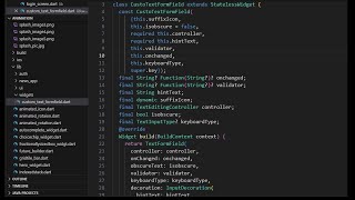 Custom TextFormField Widget | Flutter | Dart