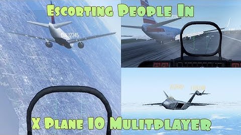 Escorting Random Planes In Multiplayer