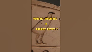 Vending Machines Existed 2,000 Years Ago! #shorts