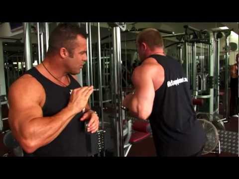 Cable Tricep Press Down Workout
