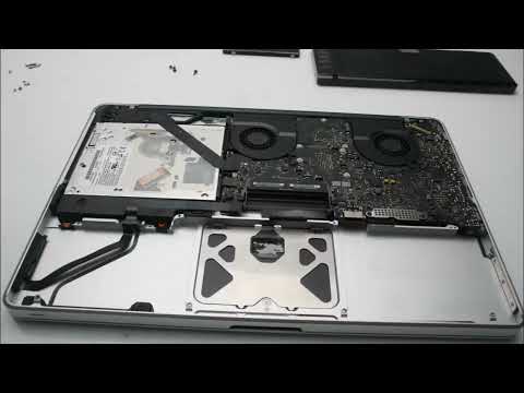 Apple macbook pro a1286 노트북 분해(Laptop disassembly)