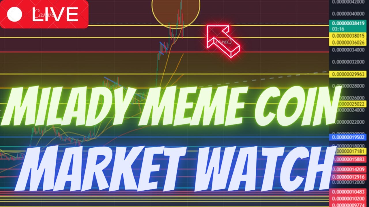MILADY MEME COIN  JASMY COIN  BTC HIT 73K  \ MARKET WATCH \   ***WE ARE LIVE***