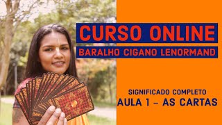 Curso de Baralho Cigano | Aula 1 Significado das cartas estendido