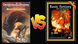 BACK TO BASICS EPISODE 3/ D&D RULES CYCLOPEDIA VS. BFRPG