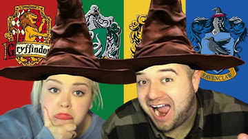 Getting SORTED in to Our Hogwarts Houses! - Harry Potter Wizarding World QUIZ
