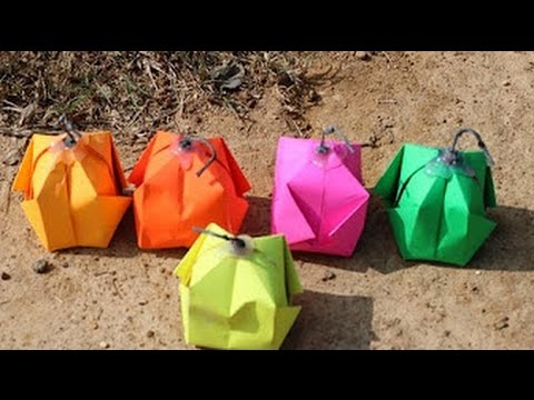 How to Make Exploding Color Bombs | Awesome Idea with Colors | PrayogShala