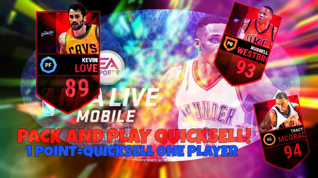 GIVING UP A POINT=QUICK-SELLING A PLAYER! NBA LIVE MOBILE FORFEIT!