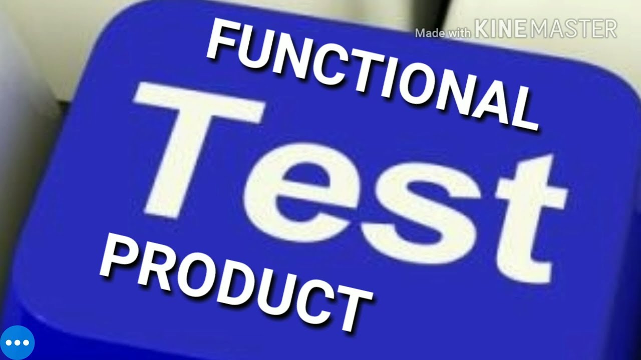 Functional Test Product Test in Hindi YouTube