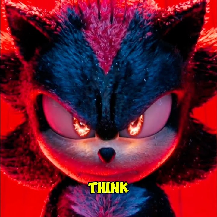 Shadow’s EYES Hide a HEARTBREAKING Secret in SONIC THE HEDGEHOG 3... #shorts