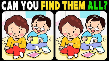 Spot The Difference: Only Genius Find Differences! Find 3 Differences! 【😀Normal】 #1148