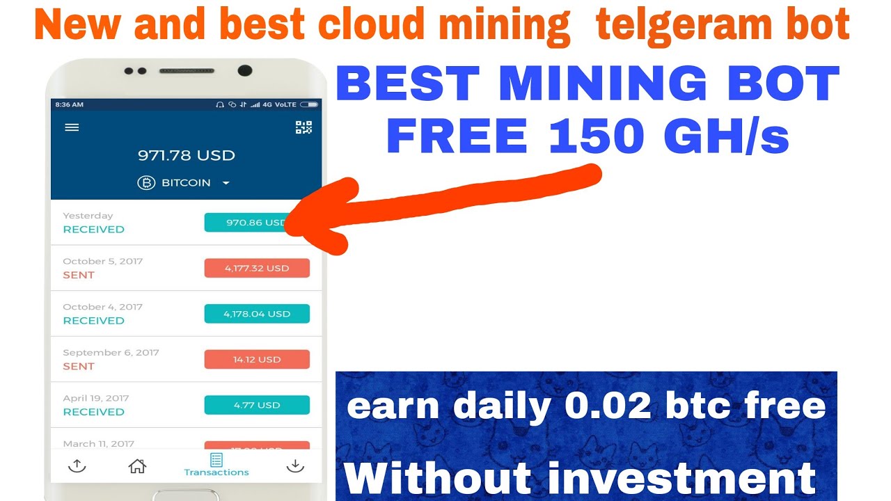 How Earn Daily 0 01 Btc With Telegram Free 150 Gh S Full Detail In Hindi - 