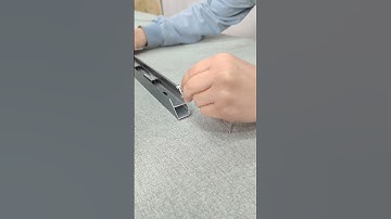 Ultra narrow double frame diamond mesh window frame assembly new operation!