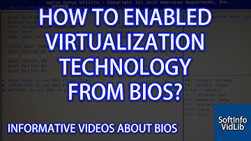 How to Enable Virtualization Technology from BIOS? (VM, Virtual Machine)
