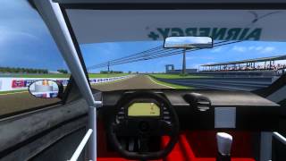 rFactor VLN 2007 3 cars Slovakianring WTCC TP 2012