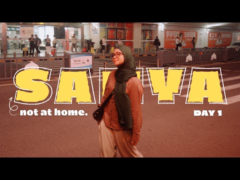 my first day in Sanya, China