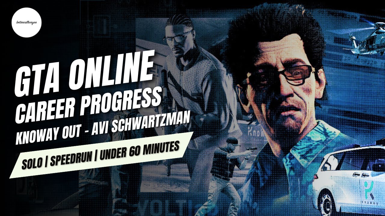 GTA Online Indonesia: KnoWay Out Missions Speedrun - Tantangan 60 Menit [SOLO - Elite Challenge]