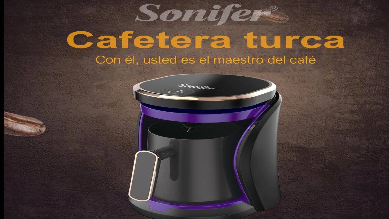 🔴Cafetera turca automática , cafetera eléctrica inalámbrica, hervidor de  Café Moka, Sonifer de 220V 