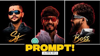 Trending Neo Noir Vector Portrait Prompt 🔥 | New Viral Post Ai Photo Prompt