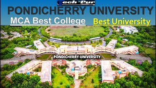 Pondicherry University || Placements || Best MCA College || Pondicherry University Campus || NIMCET